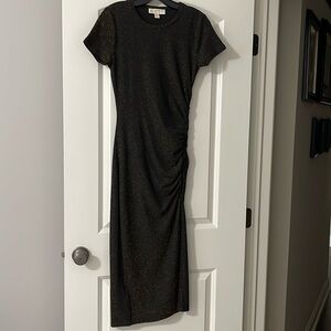 Michael Kors Black & Gold Dress, Sz XS.